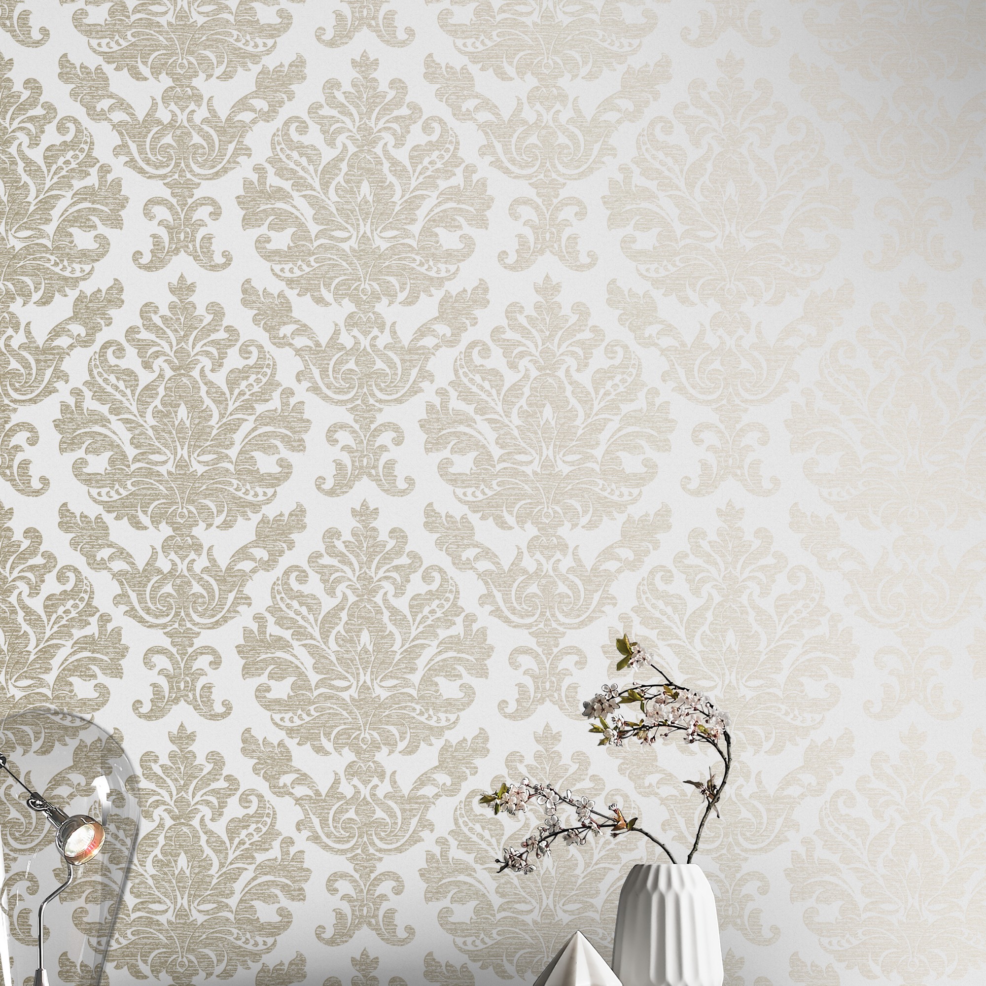 Antique Vieux Wallpaper 105450 By Graham Brown In Neutral